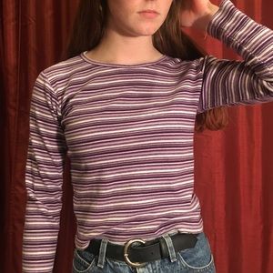 90s/2000s striped top
